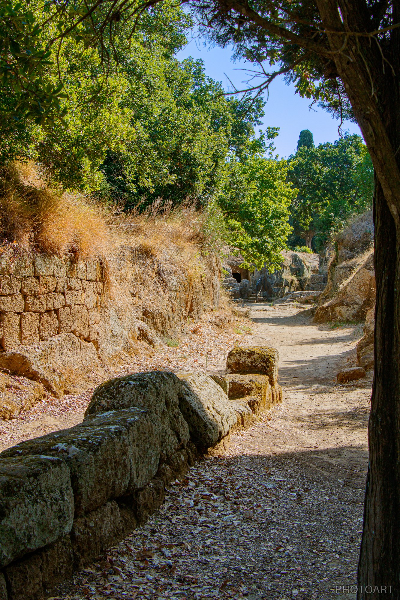 Nécropole de la Banditaccia, Cerveteri : la ville des morts étrusque